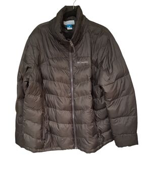 Columbia  Dark Brown Quilted Puffer Jacket
